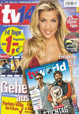 TV 14 + tv worldAbo + Pr&auml;mie