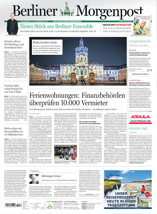 Berliner Morgenpost-Prämienabo Titelbild