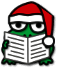 Weihnachtsfrosch