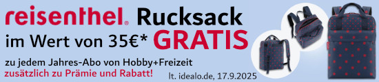 Reisenthel Rucksack zu jedem Jahresabo
