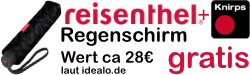 Reisenthel+Knirps Regenschirm gratis