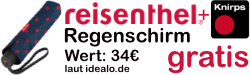 Reisenthel+Knirps Regenschirm gratis