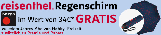 Reisenthel Rucksack zu jedem Jahresabo